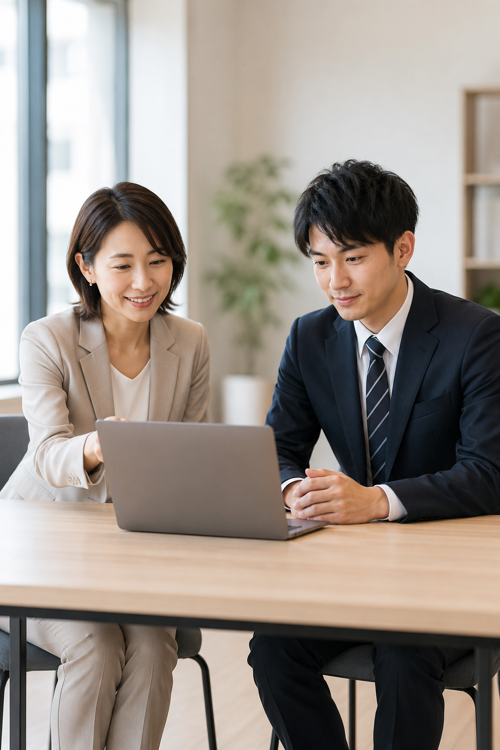 キャリア面談のようす